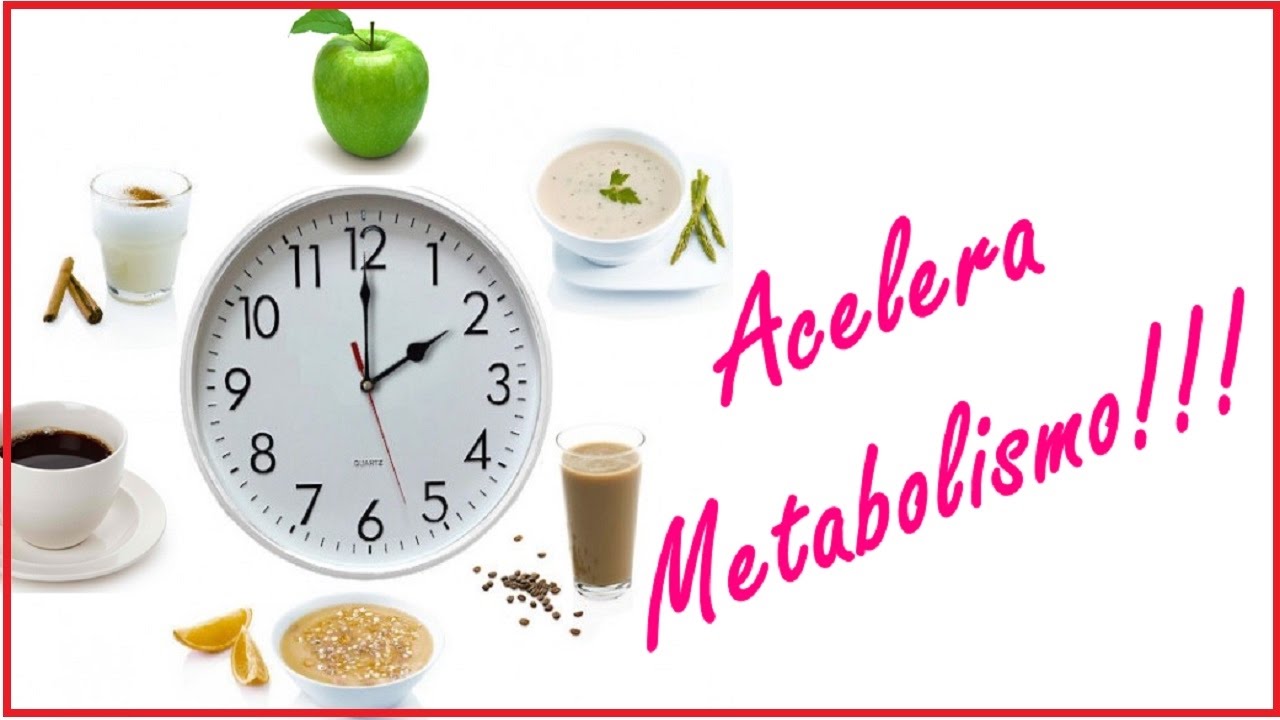 Como acelerar el metabolismo naturalmente