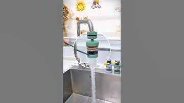 Đầu vòi lọc nước trực tiếp xoay 360° tiện dụng #shots #thietbigiadung #review #xuhuongyoutube