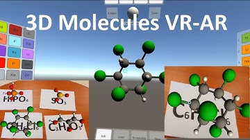 "3D Molecules Editor VR+AR" SOON