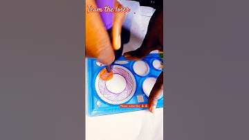 ⭕How super many super beautiful spirography design in #shorts #youtube #spirograph #art #asmr ...lll