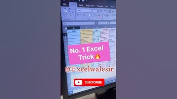 No. 1 Excel Trick #excelwalesir #exceltricks #ytshorts #exceltraining #computertips #tutorial