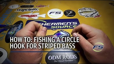How To: Fishing a Circle Hook for Striped Bass
