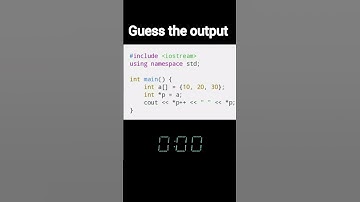 Pointer magic in C++! Guess the output of this interview-level question before reveal#codewithme#c++