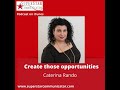 Create those opportunities