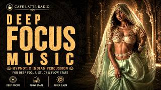 🥁 Deep Focus Tabla | Classical Percussions for Work, Study & Flow State (2 Hours) Non-Stop Music