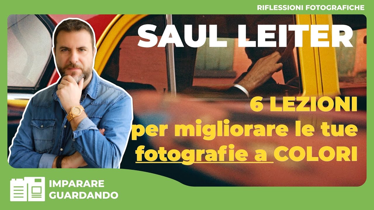 Saul Leiter - 6 lezioni per migliorare le tue fotografie a colori