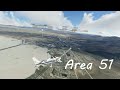 Microsoft Flight simulator 2020 Featuring: Area 51