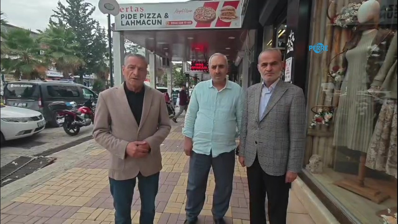 Tahsin Çatan ve Mehmet Çatan’dan yağıştan etkilenen esnafa ziyaret
