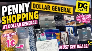 🔥 Dollar General Penny Shopping Haul | Home Finds, Food & More for ONLY 1¢!