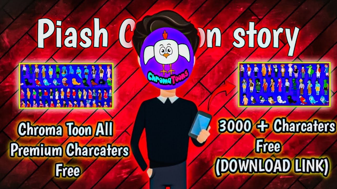 2025 New Chromatoons Charcaters  Download link | | How To Make Cartoon In Mobile | Best Cartoon