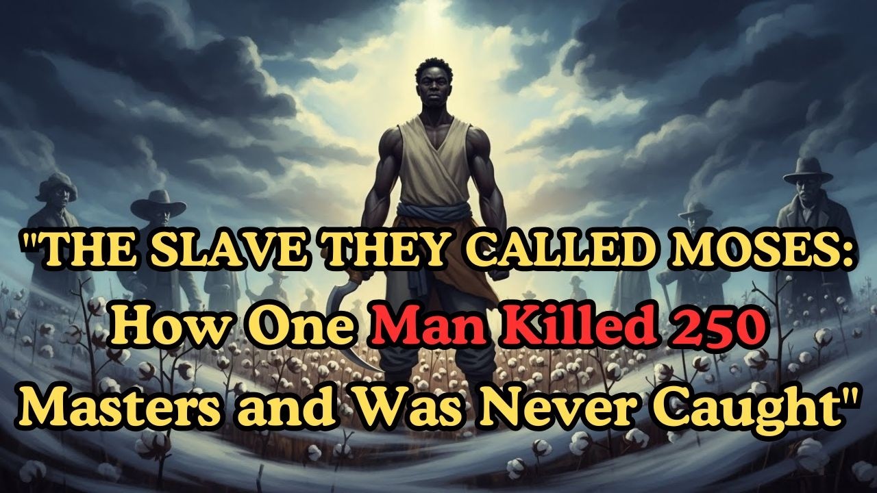 "THE SLAVE THEY CALLED MOSES: How One Man Killed 250 Masters and Was Never Caught"
