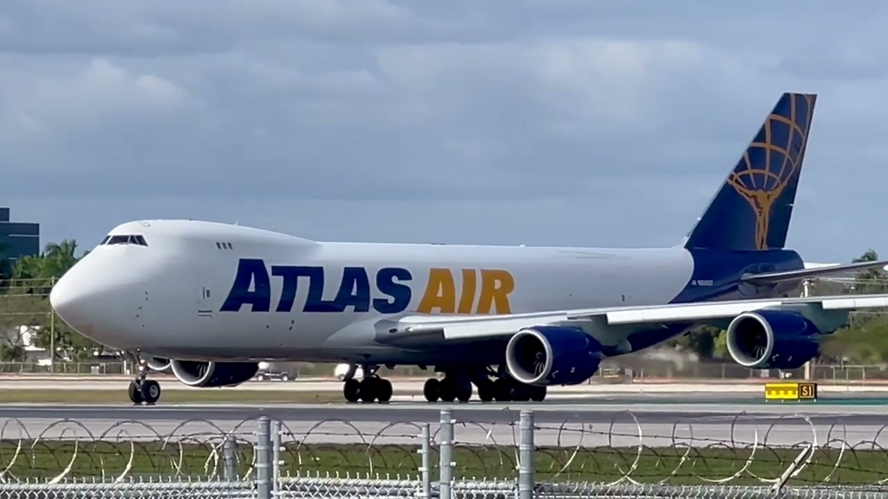 Atlas Air: The Best Takeoff You'll See Today 
