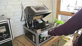 Demonstration of soft-pack battery laboratory equipment screenshot 1