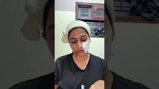 Zinc oxide face mask