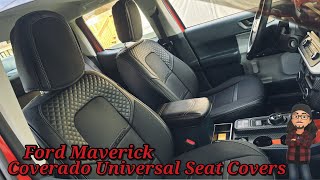 Coverado Universal Seat Covers for My Ford Maverick | Fit, Quality & Review #coverado 