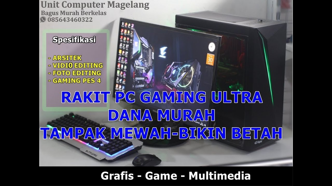 BIKIN PC GAMING ULTRA HEMAT HARGA NAMUN PERFORMA LUAR BIKIN PC GAMING ULTRA HEMAT HARGA NAMUN PERFORMA LUAR