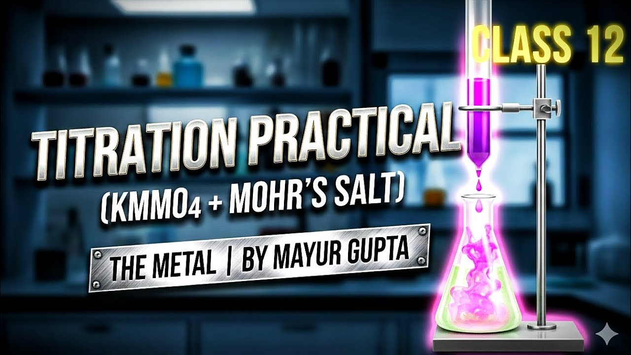 KMnO4 vs Mohr's Salt Titration | Class 12 Chemistry Practical | Full Explanation
