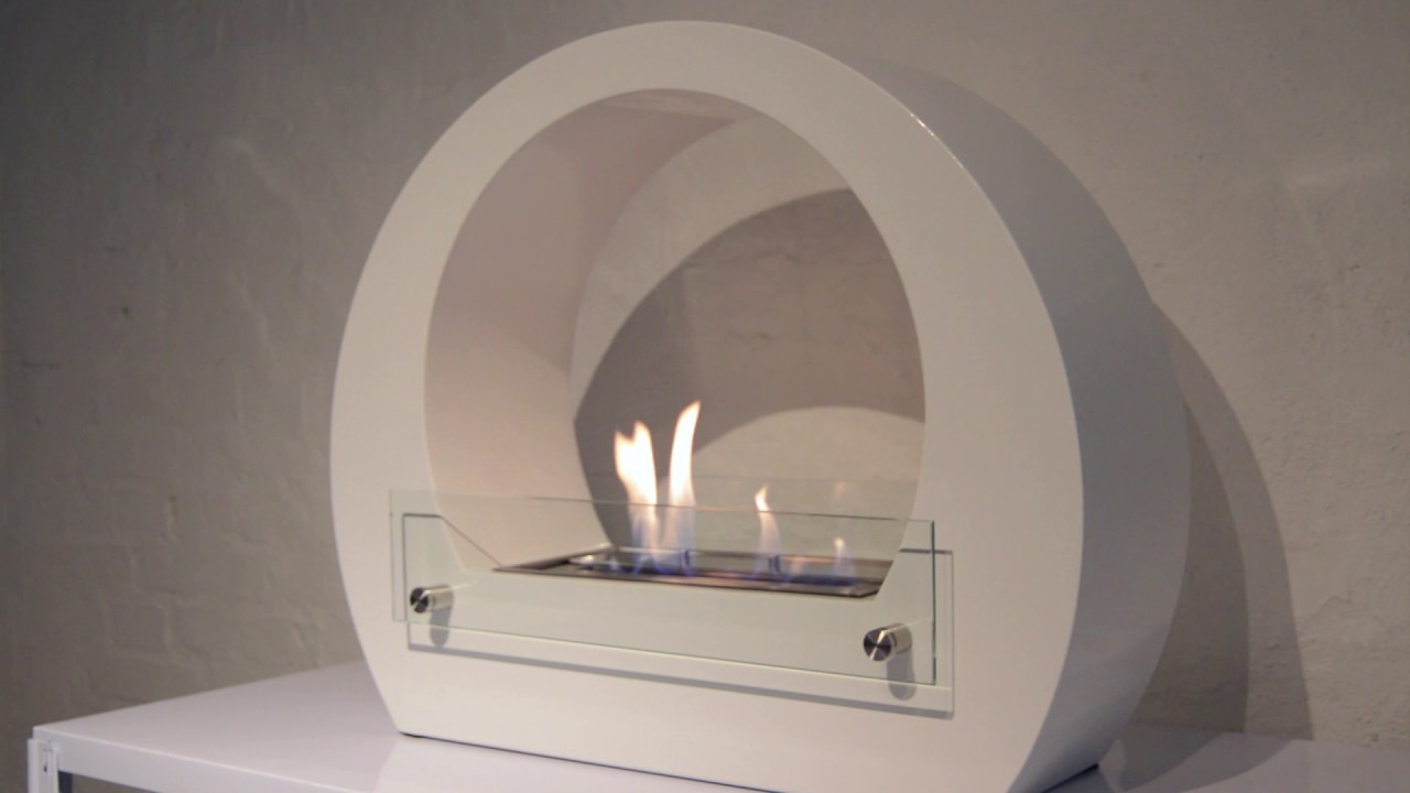 Free Standing Bioethanol Fireplace BIO 20 212 YouTube