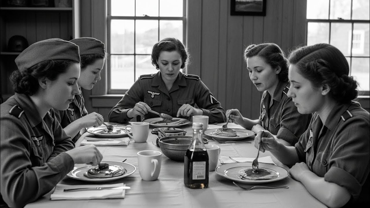 German Women POWs Astonished by Pancakes and Maple Syrup