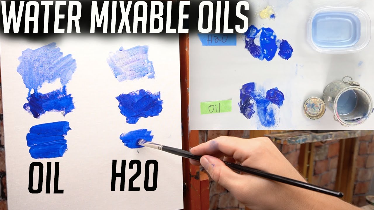 Water based oil paints discount