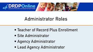 Adding and Uploading Classes in DRDP Online