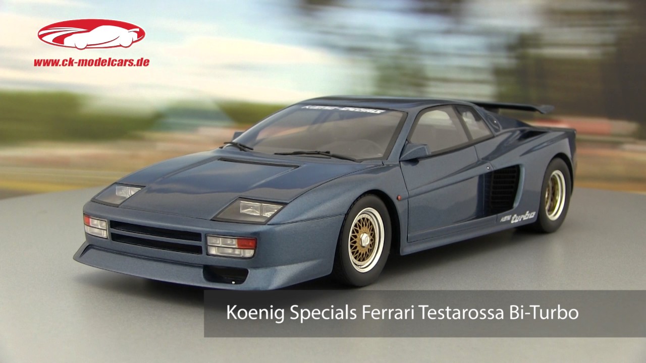 ck-modelcars-video: Koenig Specials Ferrari Testarossa Bi Turbo