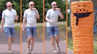 Don't Choke on Your Cookie !! Angry Carrot Prank !!