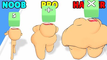 Eat Numbers! NOOB vs PRO vs HACKER