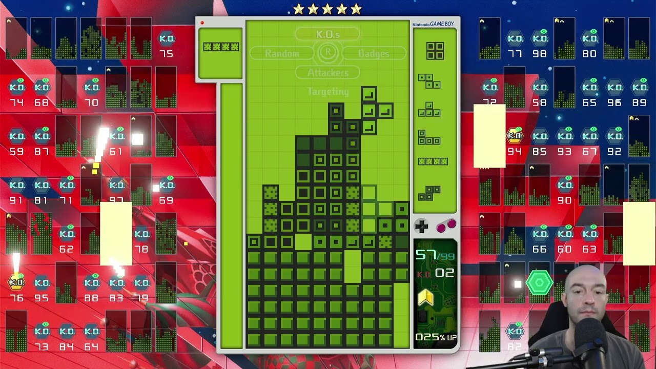 Tetris 99 Invictus Top 3 Finish