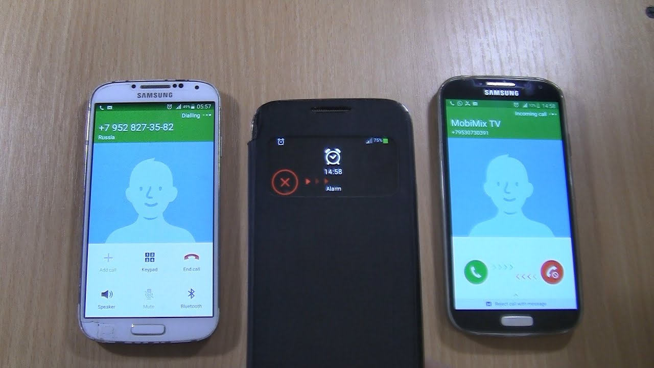 Ringing Alarms Over The Horizon Incoming Outgoing Call At The Same 