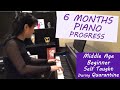 Adult Beginner Piano Progress-- During Quarantine (Part1)A Comme Amour秋日私语  Mariage d'Amour 梦中的婚礼