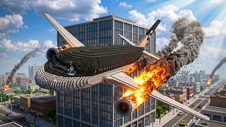 Teardown: What Happens if 100 Planes Hit a Building at the Same Time? ✈️🏢