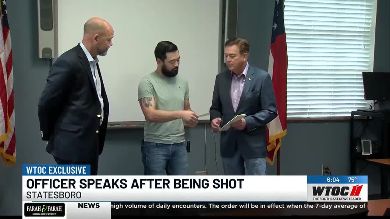 Statesboro police officer involved in shooting speaks out for the first ...