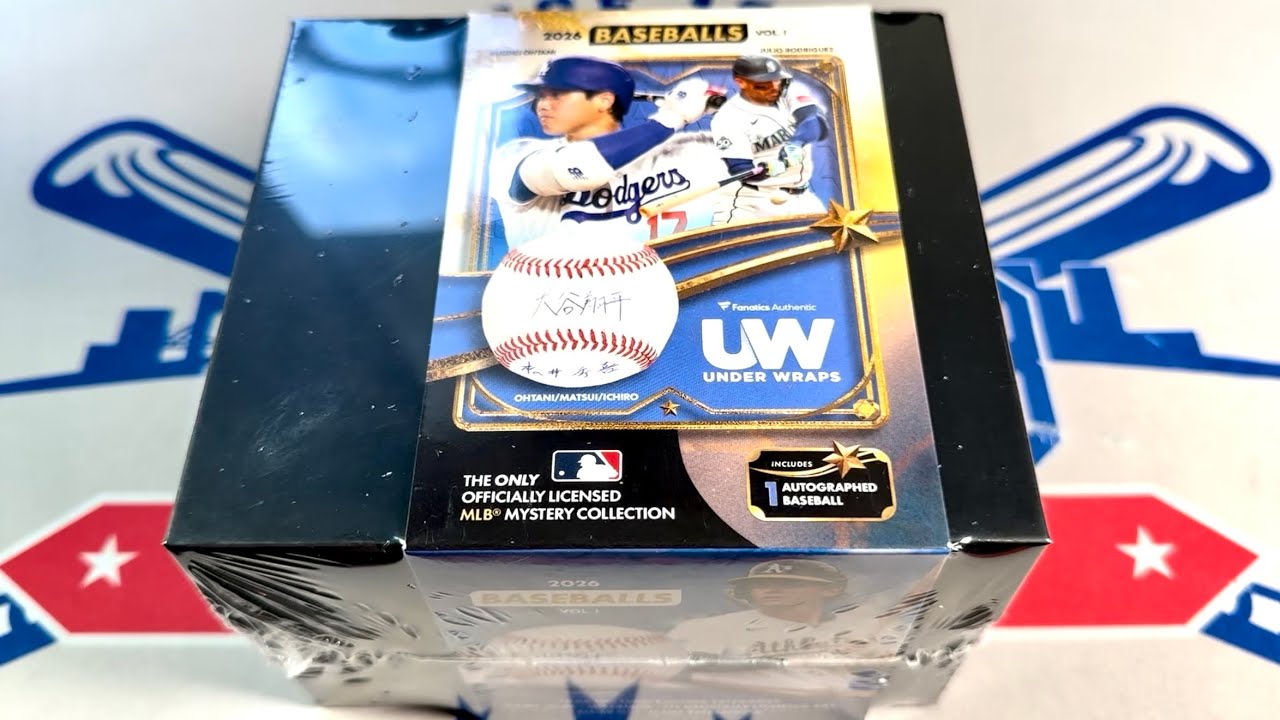 NEW RELEASE! 2026 FANATICS UNDER WRAPS BASEBALLS VOL 1 ! - YouTube
