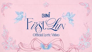 BINI - First Luv (Lyrics)