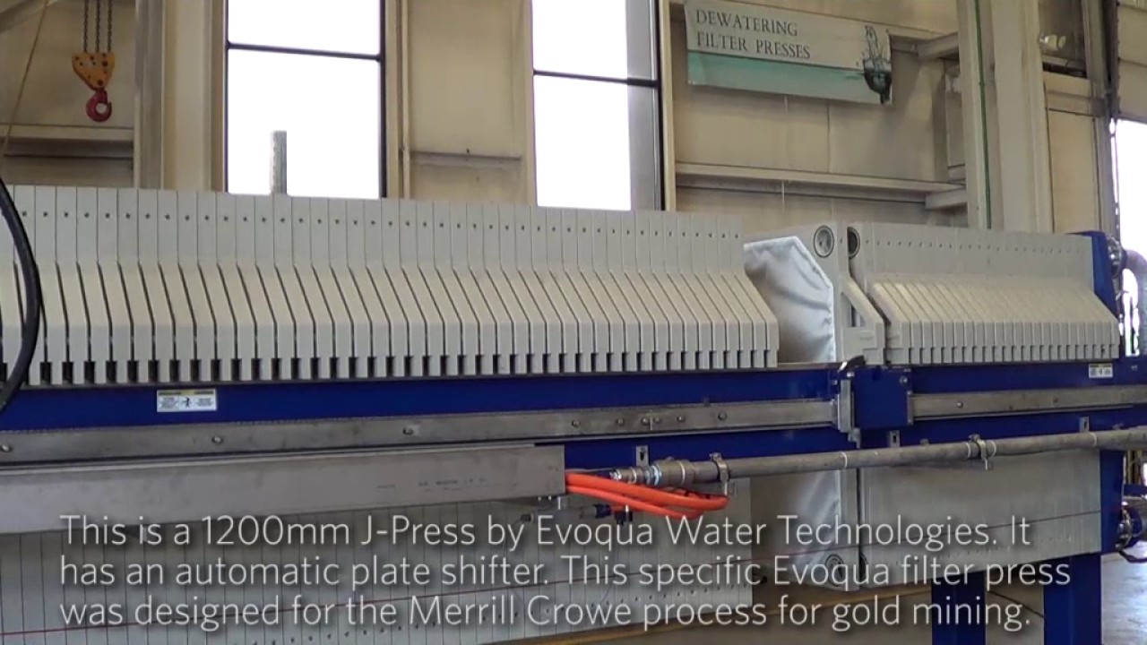 See the J-Press® Filter Press with an Auto-shifter in Action