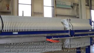 See the J-Press® Filter Press with an Auto-shifter in Action