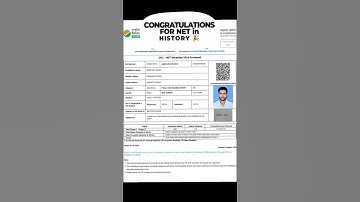 Congratulations for NET in HISTORY || UGC NET RESULT OUT DECEMBER 2024 || UGC net history #netjrf