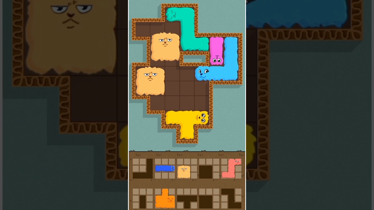 Puzzle Cats - Gameplay Walkchrough (iOS & Android) 🙀🥳🐈🐈🐈