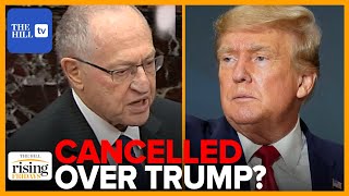 Alan Dershowitz on Rising: I Wasn't Canceled For EPSTEIN Defense But I Was For TRUMP