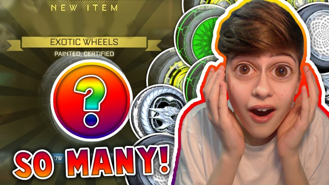 THE MOST PAINTED WHEELS IN TRADE UPS EVER! | *BEST SUPERSTITION* | Rocket League