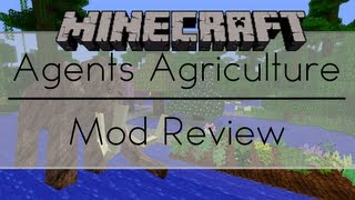 Minecraft Mods | EP.4 | Agents Agriculture Mod | SO MUCH FOOD O,..,O