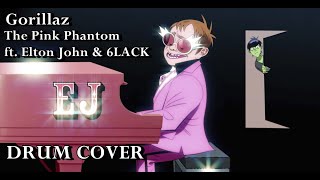 Gorillaz - The Pink Phantom ft. Elton John \& 6LACK [Drum Cover]