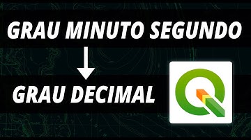 Coordenadas em Grau Minuto Segundo para Grau Decimal no Excel e Importar para QGIS