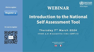 Introduction to the National Self Assessment Tool