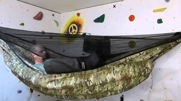 installing an Underquilt on a Warrior