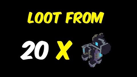 Loot from 20 Shadow Pinatas