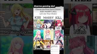 Do you betray your girlfriend to marry ainme waifu #anime #jjkgame #waifu #otaku #animeweeb #memes Do you betray your girlfriend to marry ainme waifu #anime #jjkgame #waifu #otaku #animeweeb #memes