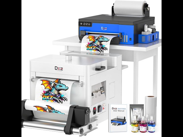 DXZ 2026 A4 DTF Printer Review: XP600 Speed Test, Print Quality