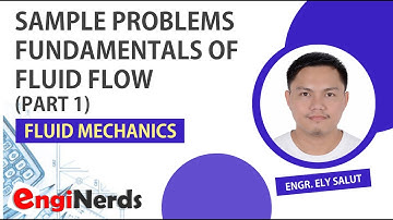 FLUID FLOW  SOLVED PROBLEMS (PART 1) - [ FLUID MECHANICS ] - ENGINEERING